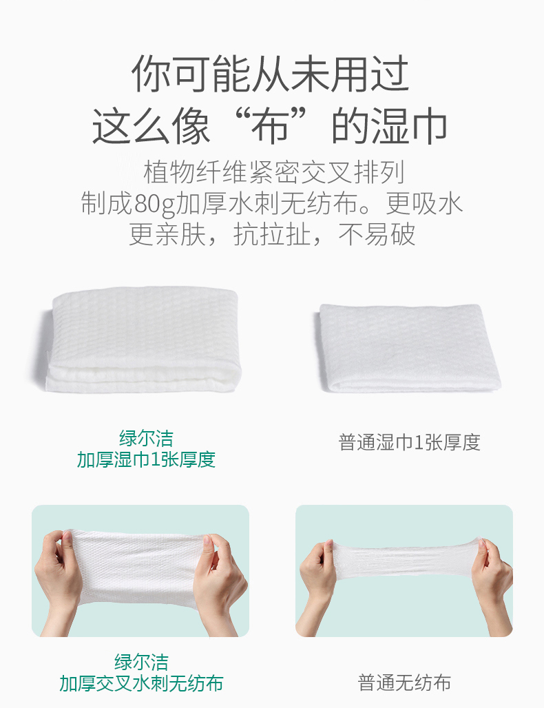 绿尔洁卫生湿巾6